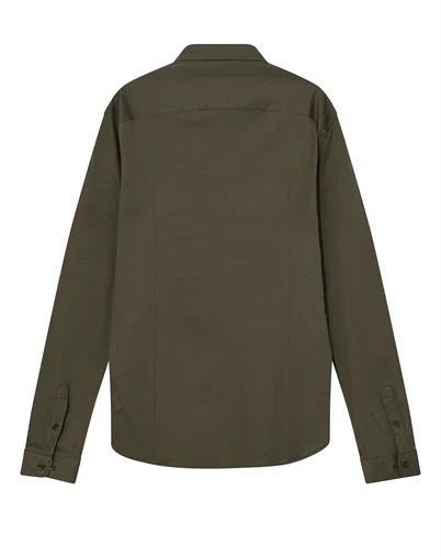 Mos Mosh Gallery - MMGMarco Jersey Skjorte - Army